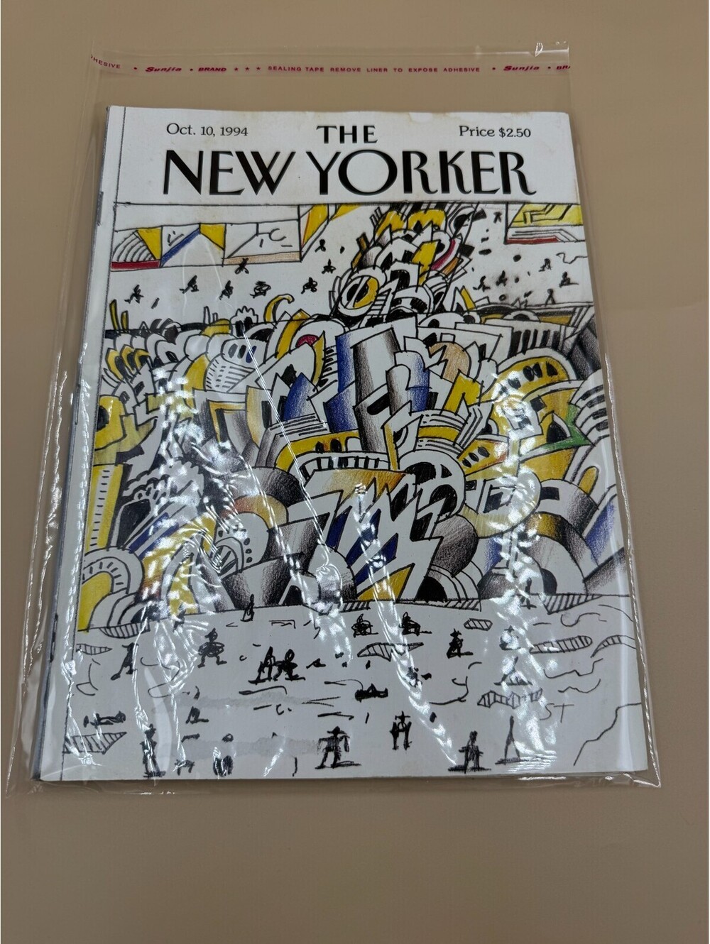 1994 OCTOBER 10 THE NEW YORKER MAGAZINE - ILLUSTRATED COVER - NY 1653 - No Label